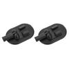 2PCS Inflatable Boat Tent Base PVC 180 Degree Rotation Kayak Canopy Mount Base for Rowing Boat Speedboat