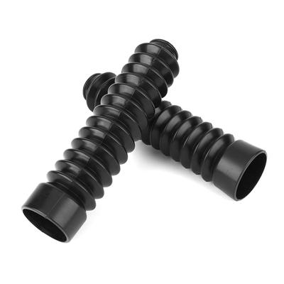 2x Copri forcella anteriore in gomma universale per moto e bici, ghette Gators Boots GLF
