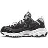 Skechers D'Lites Running Shoes Black/White/Gray Women's 12242-BKW
