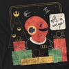 Star Wars Unisex Adult Wrap Trap Admiral Ackbar Long-Sleeved Christmas T-Shirt
