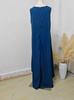 2026 Summer Women's Solid Color Sleeveless Loose Casual Dress with Irregular Hem