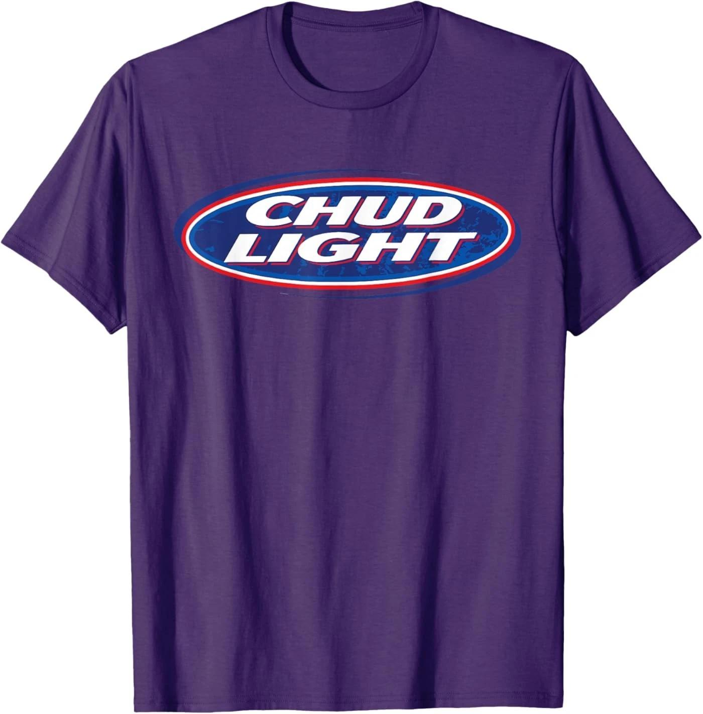 Chud Light Funny Parody Beer Style Humor T-Shirt XL