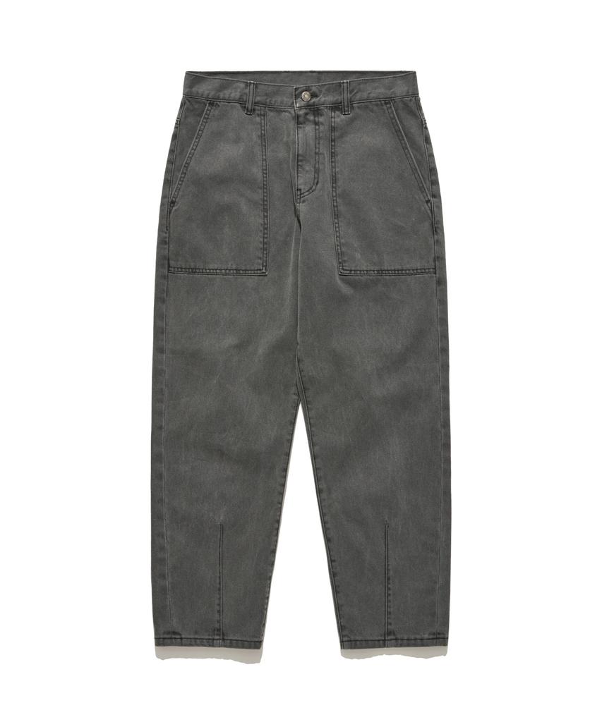 HELEMENT Grey Raw Denim Pants (D Grey)