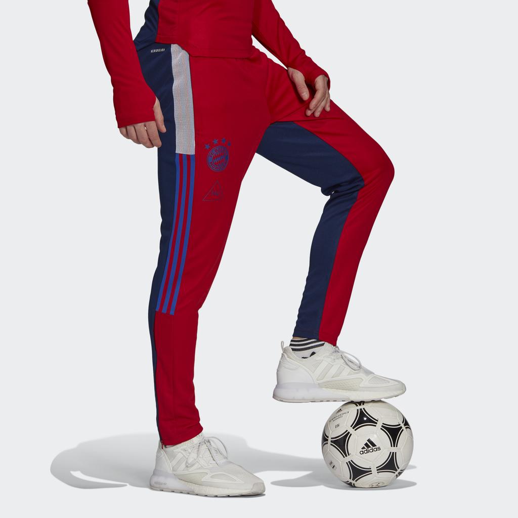 Adidas X Pharrell Williams Fc Bayern Training Pants Men Bottoms Red GK7838