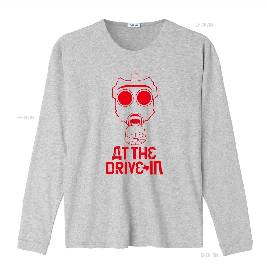 At The Drive In Rock Band Mark Classic Design T Shirt Punk Metal Hardcore Print Vintage Washed Casual Streetwear Soft Stylish