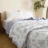 Yalu Leaf Shadow Polyester Summer Quilt
