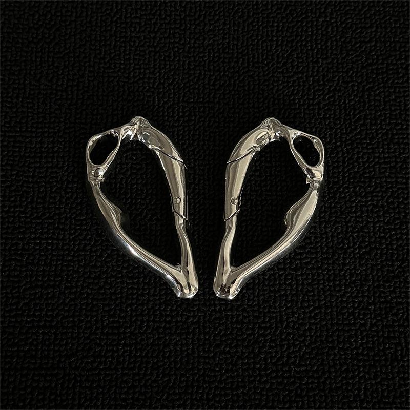 

Металлический карабин особой формы, многофункциональный брелок для ключей для альпинизма, готический декор для подвешивания на пояс рюкзака, сделай сам, Y2K