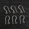20pcs 17x8mm Brass Matel DIY Earring Hooks Findings Earrings Clasps Earwire Jewelry Making Accessories Supplies