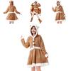 Holiday Reindeer Cosplay Dress For Women With Polyester Fabric For Stage Performances