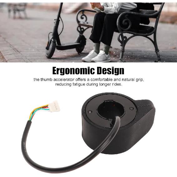 Electric Scooter Throttle Accelerator, Quick Response Electric Scooter Thumb Throttle Finger Throttle Replacement for Kugoo S1 Plus,Replacement