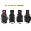 Carbon Fiber Style Car Key Cover Case For Mercedes Benz A B C E CLA GLA S Class W204 W203 W211 W212 W176 AMG Auto Accessories