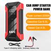 EAFC Portable Car Jump Starter Power Bank Car Booster Charger 12V 2000A Starting Device AUTO BoosterBattery for Cars JumpStarter