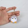 Cute Crochet Penguin Doll Keychain Handmade Knitted Animal Pendant Bag Charm Accessory