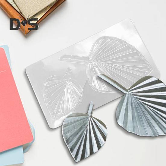 Fondant Mold Exquisite Shape Transparent Plastic Leaf Modeling Fondant Mold DIY Cake Decoration Kitchen Supplies