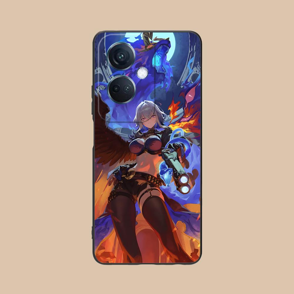 Wuthering Waves Galbrena Phone Case for OPPO Reno 14 13 12 11 10 9 8 7 6 5 F T Pro 5G Colorful Printing Cover Smartphone Luxury