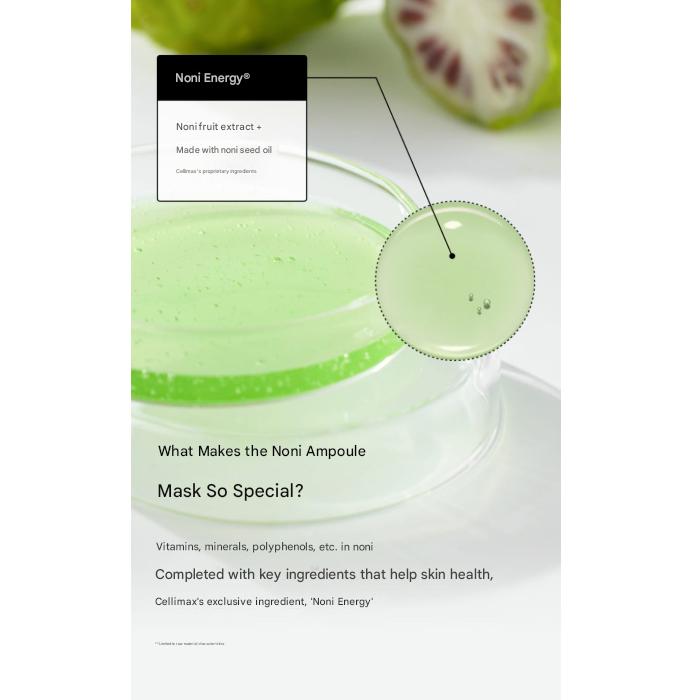 CELIMAX Maseczka ampułkowa Real Noni Energy (3 opcje)