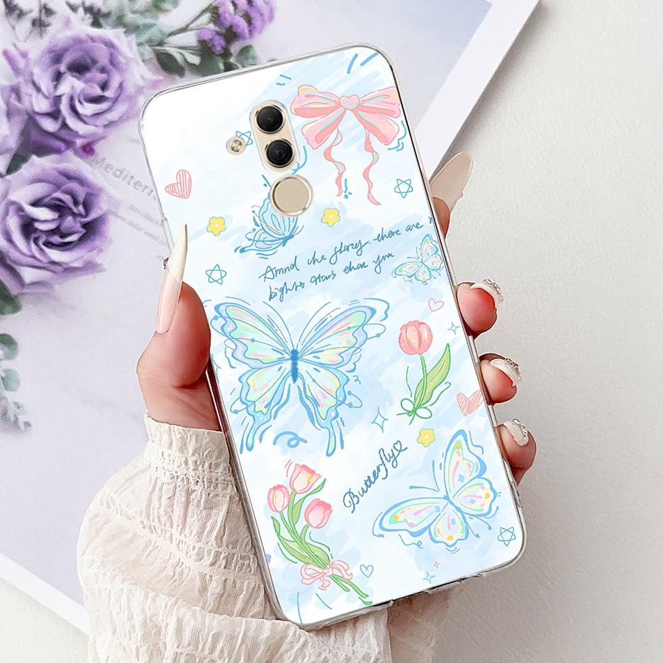 For Huawei Mate 20 Lite Case SNE-AL00 SNE-LX1 Popular Painted Cover Soft Slim Phone Case For Huawei Mate 20 Pro Mate20 Lite Bags