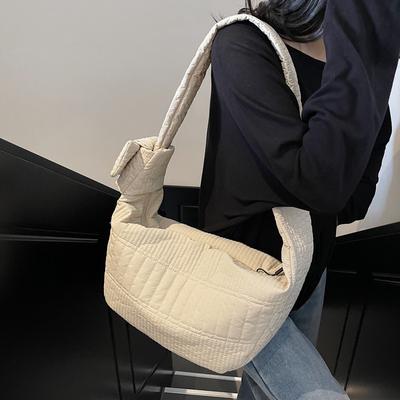 Large-capacity Canvas Bag, Simple Women's Bag Summer New Casual Versatile Women's Shoulder Messenger Bag