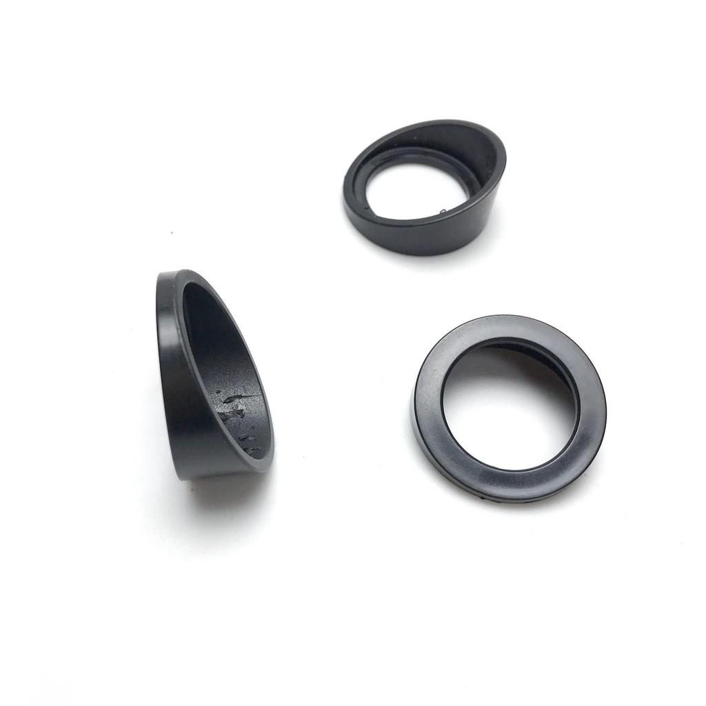 Fitness Stepper Decorative Cover: Outer 38mm, Inner 26mm Stepped Bushing with Waist Twisting Sloped Limit for Plastic Equipment Parts.