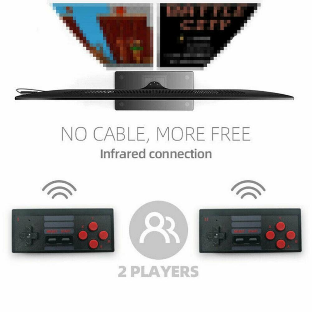 Herní konzole HDMI TV Mini HD Bezdrátová herní konzole s dvojitým ovládáním Nostalgická retro herní konzole