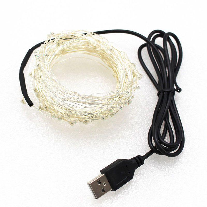 Premium 5/10m Usb Led Copper Wire Fairy Light Strip Lamp For Timeless Home Decor