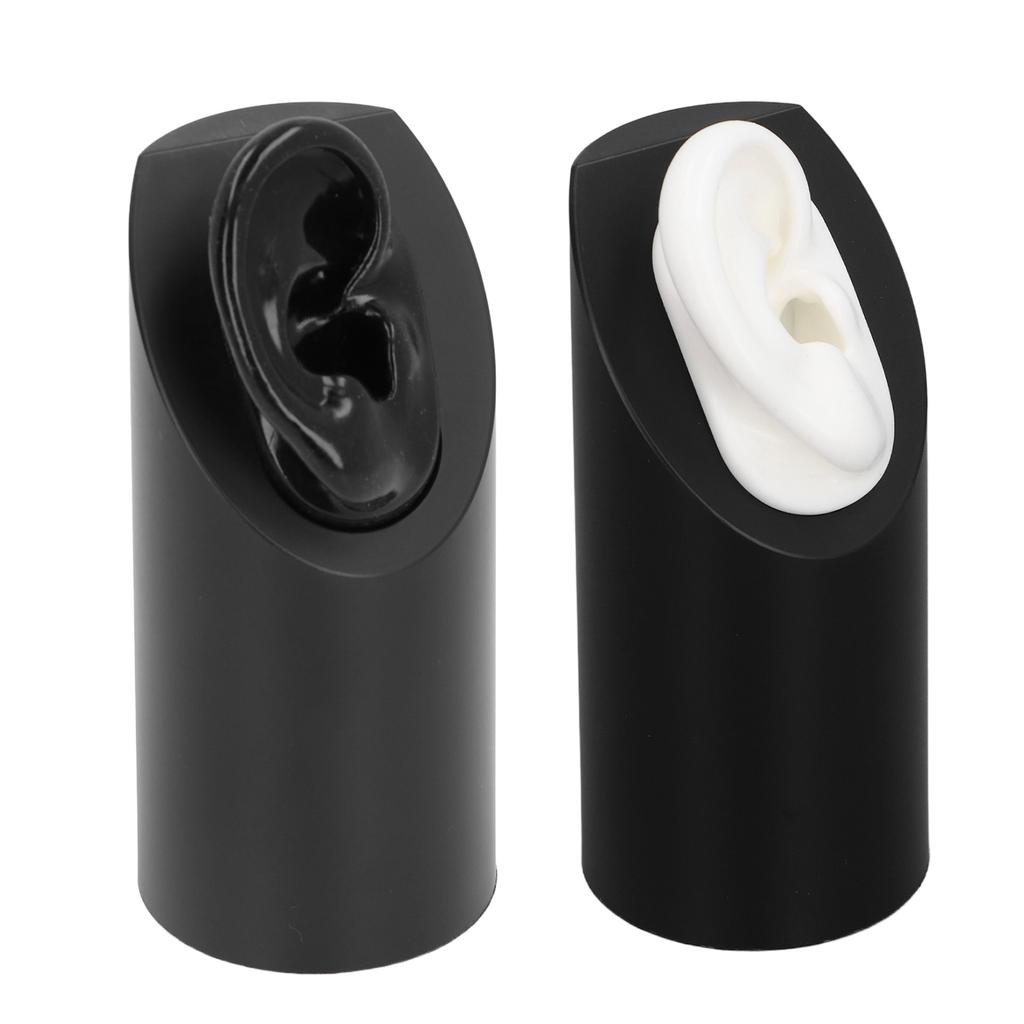 Soft Silicone Flexible Model Body Part Displays Human Right Ear Model Simulation for Ear Jewelry Dis