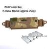 Pochette de Contrepoids pour Casque Tactique FAST – Options Camouflage