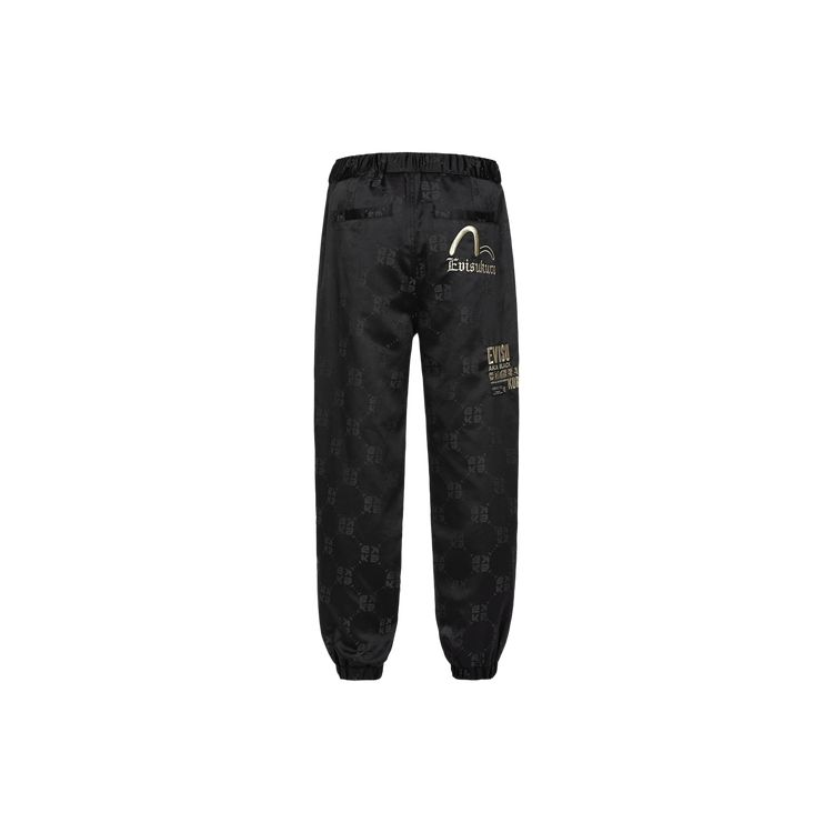 Evisu Seagull Foil Print Casual Tapered