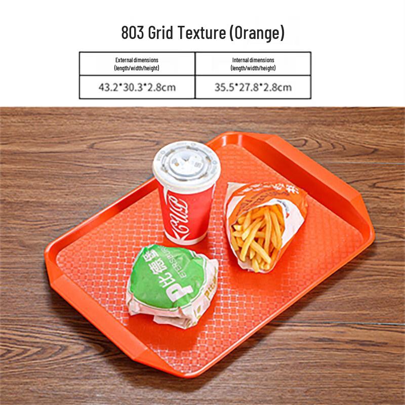 Ally Anti-slip Round Plastic Tray