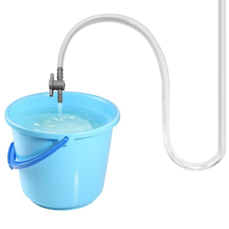 Aquarium Fish Tank Syphon Vacuum Cleaner Siphon Pump Water Changer Gravel Filter