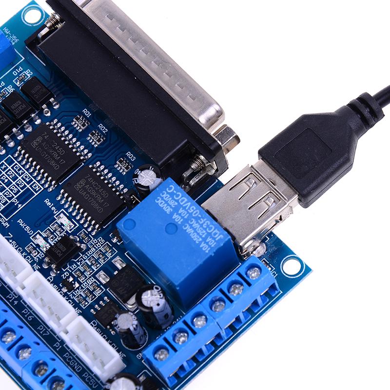 Mach3 Cnc 5 Axis Interface Breakout Board For Stepper Motor Driver Cnc Mill