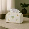 1pc of Folk-Style Ramadan Tissue Holder for Dining Napkins, Featuring a Palm Crescent Design, Suitable for Living Room Tables And Car Use