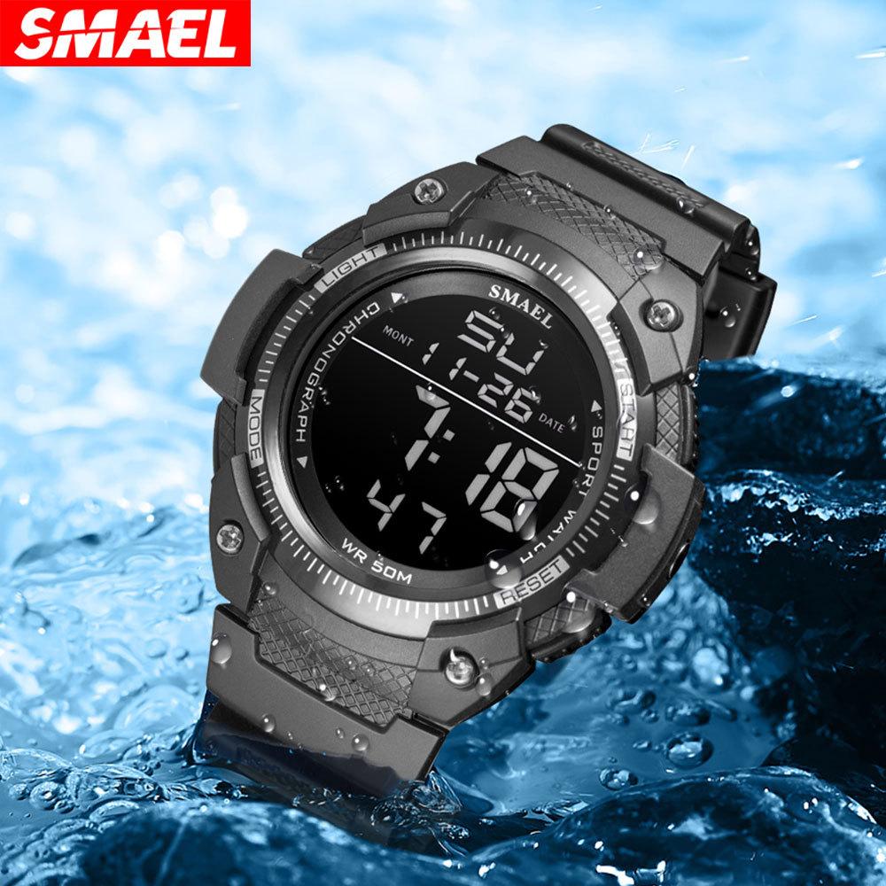 Orologio Sportivo Digitale SMAEL Uomo – Militare Impermeabile Cronografo