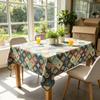 Daily Dining Kitchen Party Rectangle Linen Washable Reusable Household Tablecloths