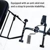 Pedal Exerciser Bike Hand Arm Leg and Knee Peddler Adjustable Fitness Equipment for Seniors, Elderly Home Pedal Exercise Bike for Total Body