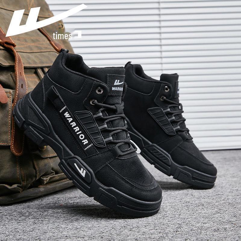 

Men s Spring High-Top Martin Boots - British Style, Non-Slip, Trendy, All-Match Outdoor Work Shoes 42