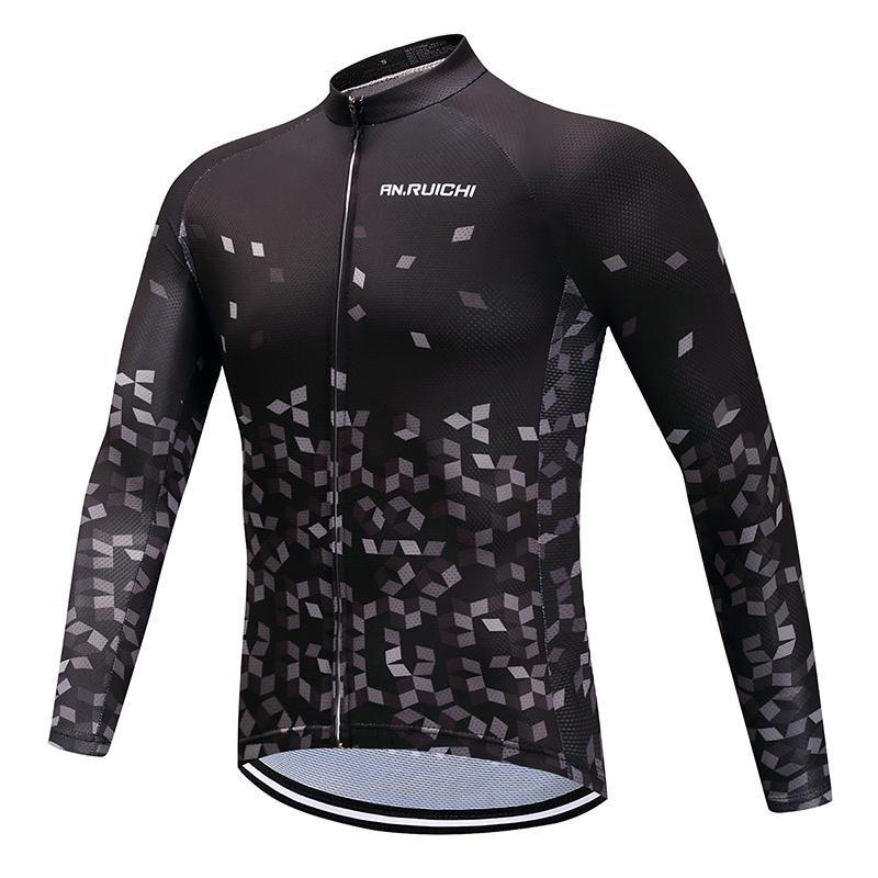 Jezdecké dresy Cyklistické oblečení Set Pánské cyklistické oblečení s dlouhým rukávem