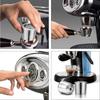 Refillable Capsule Pods Resuable Filter Cup Fit for Illy Coffee Machine Metal Stainless Steel Coffee Capsules Tamper