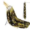 10PCS Light Up Wedding Sparklers LED Wedding Tassel Rain Silk Fairy Stick with Wooden Strip for Birthday Concert New Year Raves