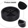 Set of 2 Deck Wheels and Hardware For for Troy and For Cadet Compatible with 1120337 7340973 Enhances Mowing Efficiency