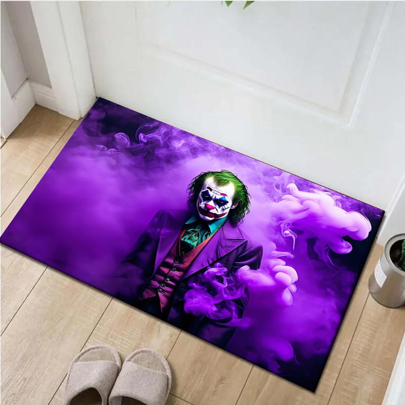 

1pc Office Carpet Chair Mats Joker Purple Smoke Artwork Perfect for Office Chairs, Living Rooms, Or Bedrooms,Polyester Carpet.HDT196 60cm by 90cm