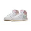 Zapatillas Air Jordan 1 Mid SE PS Ice Cream para niños, color blanco Arctic-Punch, vainilla pálido, DD1667-100