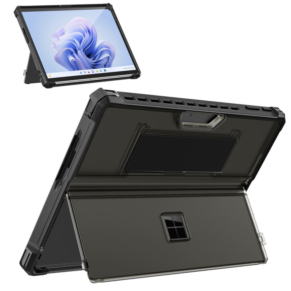 Custodia per Microsoft Surface Pro 11, Surface Pro 10, Surface Pro 9 da 13 Pollici, Custodia Protettiva Robusta All-in-One con Cavalletto