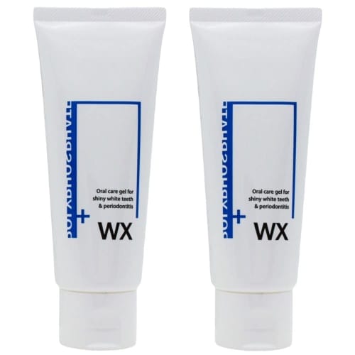 

Bulk Purchase: Regentis Medicated Polyphosphate Gel WX 75g (Set of 2) - 5-Month Supply - Divided Polyphosphate Formula, Medicated Toothpaste for Stain