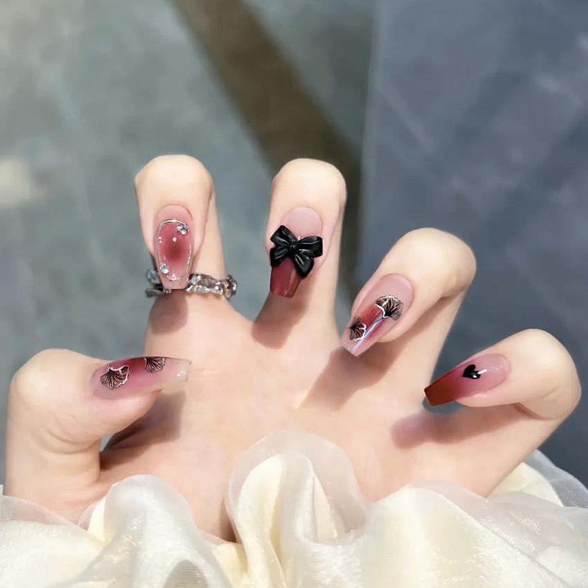 Nails Manicure Wearable Removable Nails Wearresistant Comfortable Lightweight