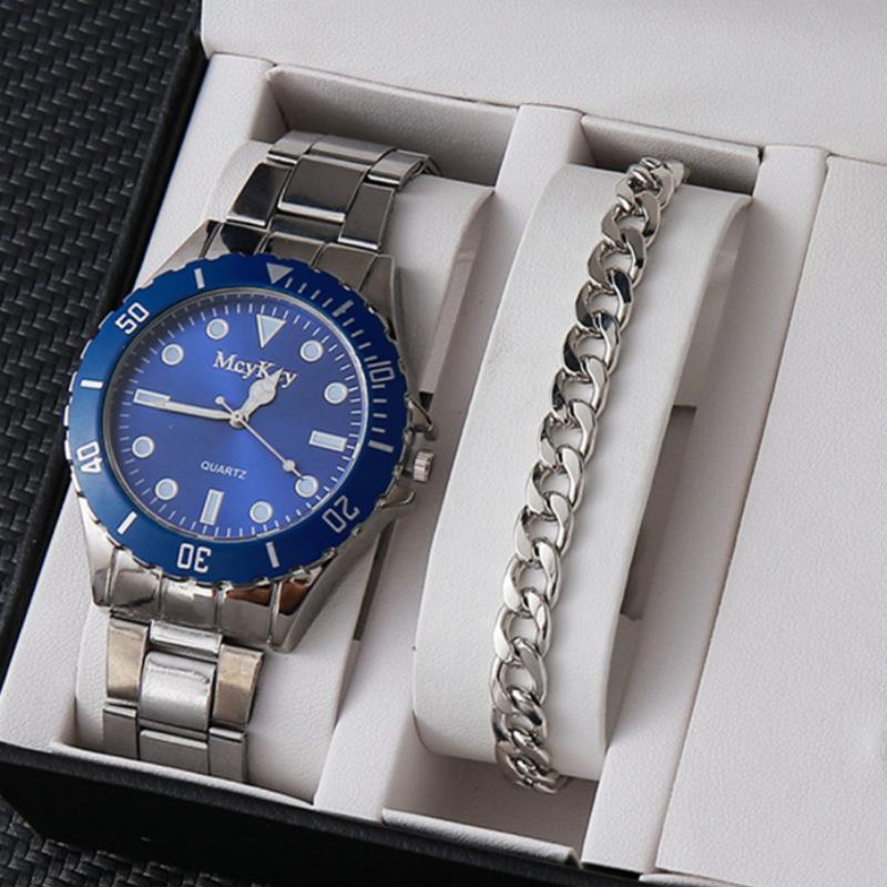 

New Square Sports Calendar Steel Belt Watch Men S Steel Belt Quartz Watch large price