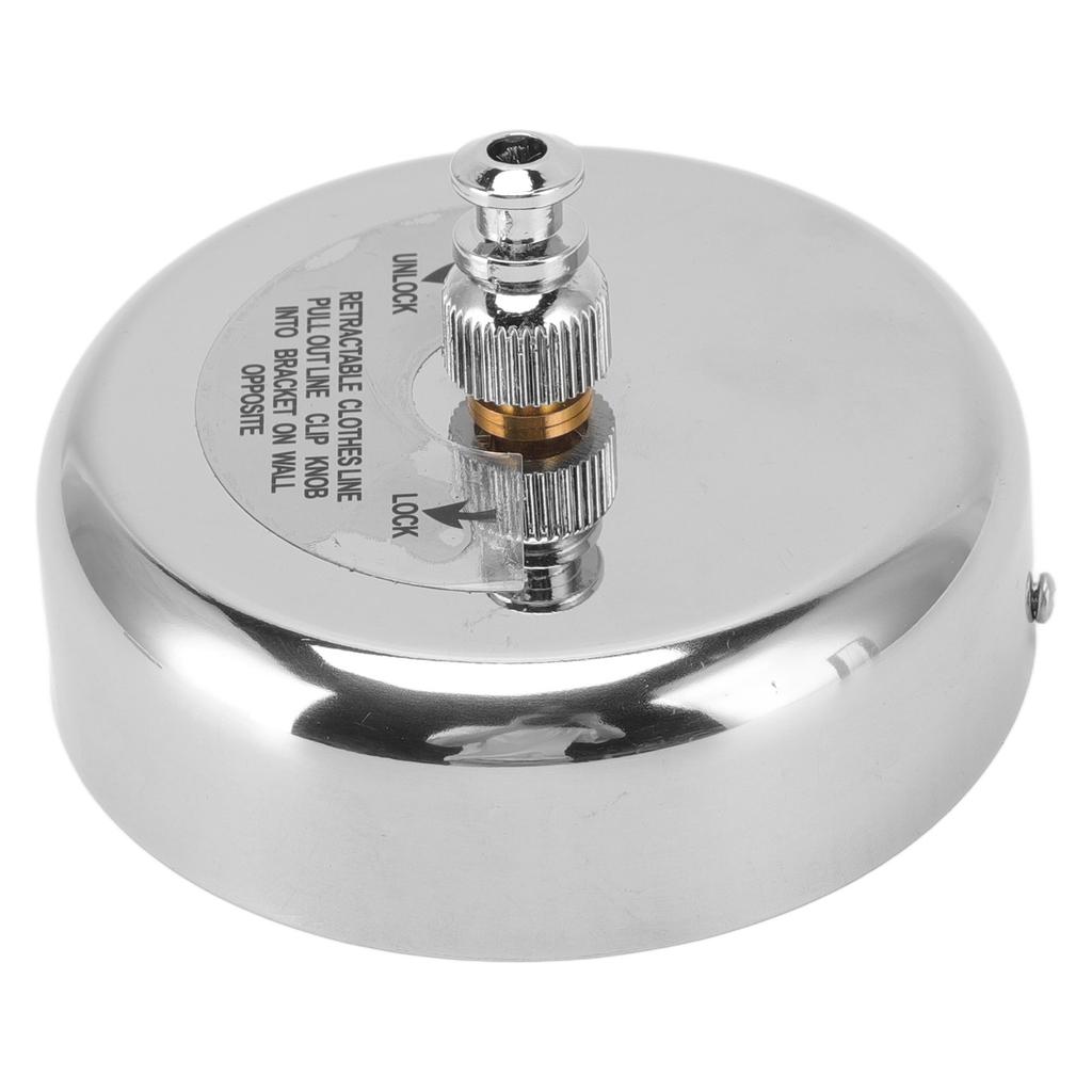 Clothesline Retractable Design Stainless Steel Casual Style Laundry Clothesline for Indoor Bathroom Balconies