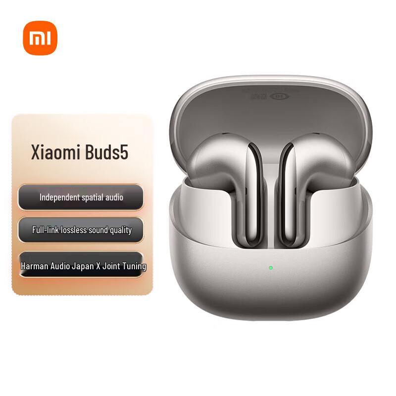 Xiaomi Buds 5 Noise Cancelling Semi-in-ear Bluetooth Earbuds