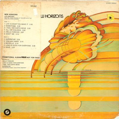 LP Record LES BROWN  HIS BAND OF RENOWN THE  New Horizons DR2007 Daybreak Record 1972 US Jazz Used