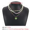 Women European Fashion Pearl Clavicle Necklace Choker Color Rice Bead Bohemian Style Necklace For Women Jewelry